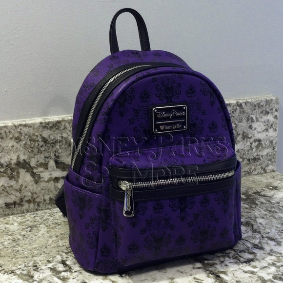 loungefly haunted mansion mini backpack